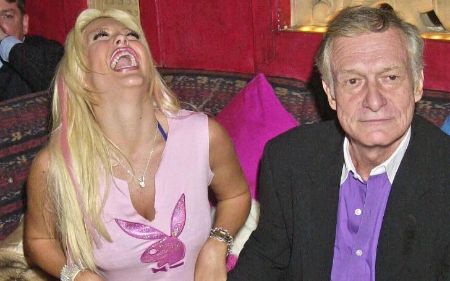 Hugh Hefner got married three times.